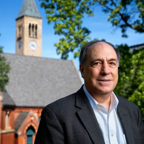 Gary Koretzky posing on Cornell's Campus