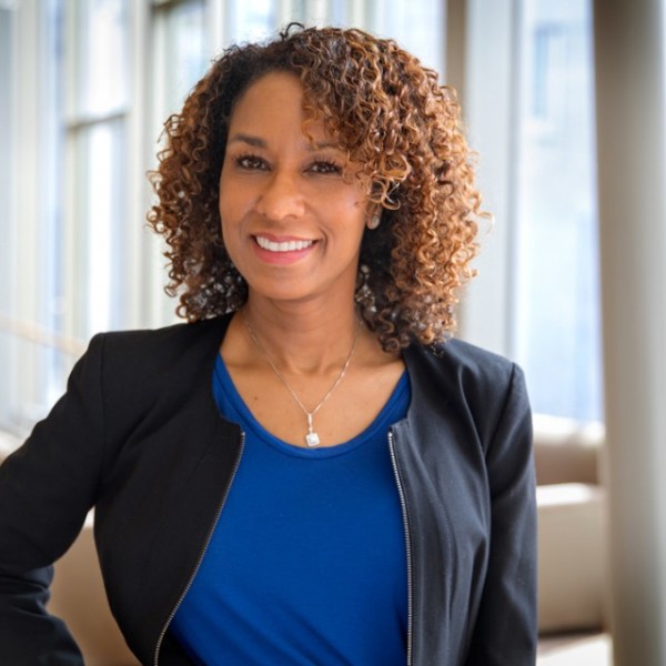 Shorna Allred poses for a picture