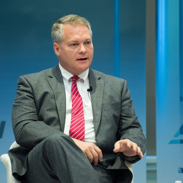 Chris Barett leading a discussion