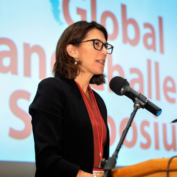 Wendy Wolford presents at the symposium