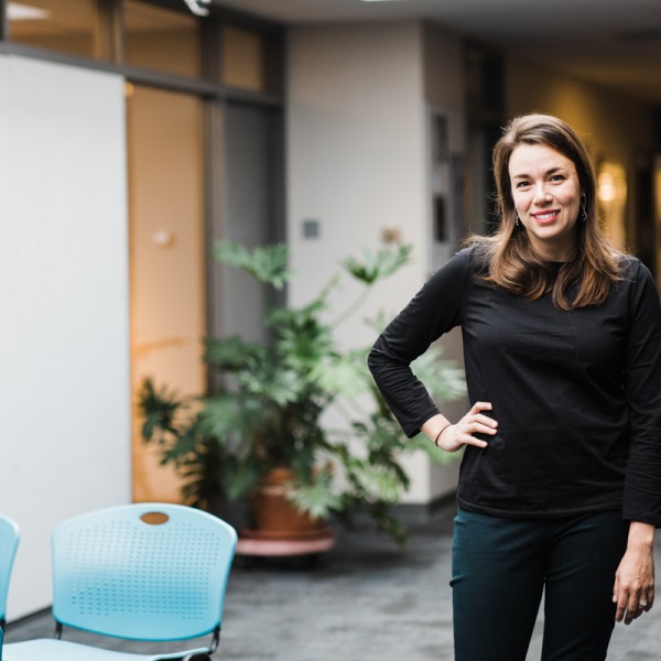 Jennifer Birkeland on Cornell's Campus