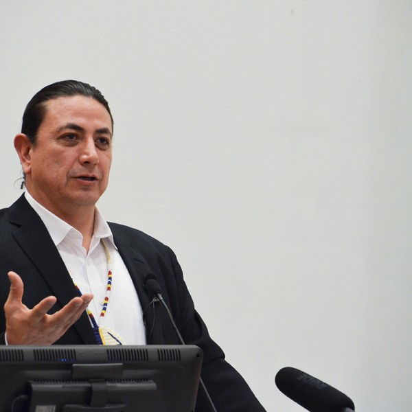 David Archambault II speaking