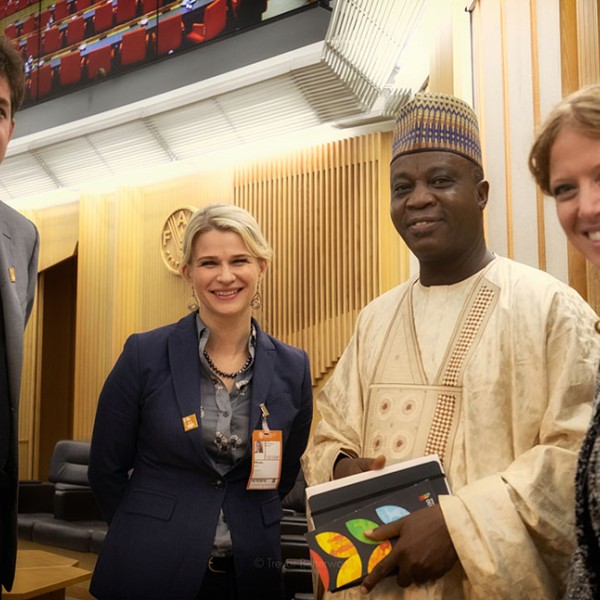 Attendees of World Food Day 