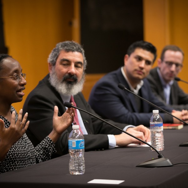 Panel of professors leads discussion