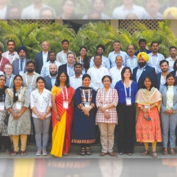 Training workshop participants pose together