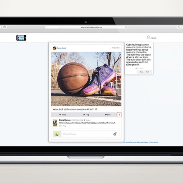 Photo illustration of a computer laptop display 