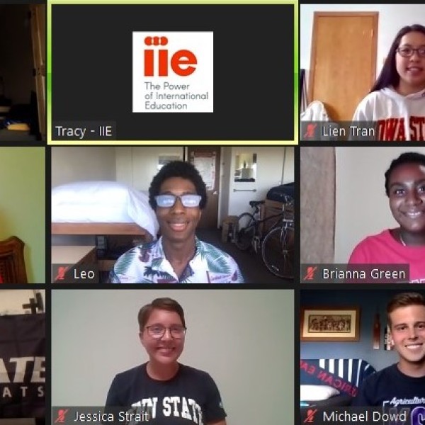 a screenshot of a zoom meeting with 12 participants