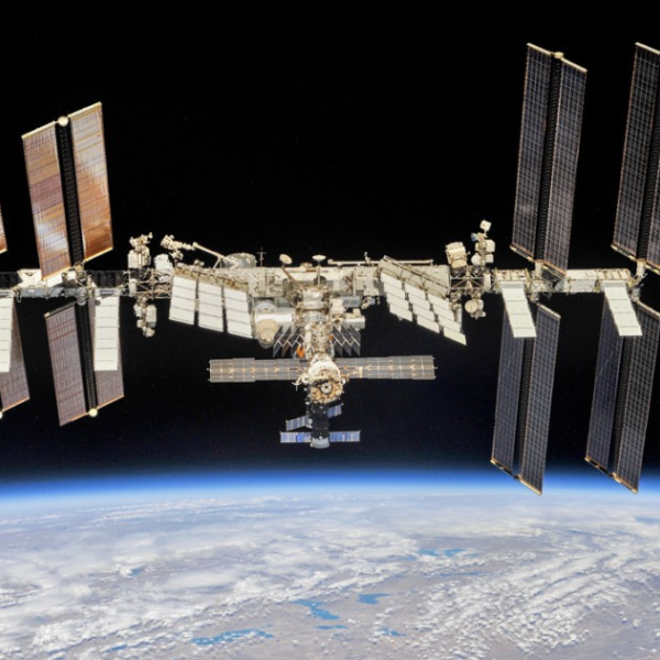 The international space station. Photo by NASA, provided