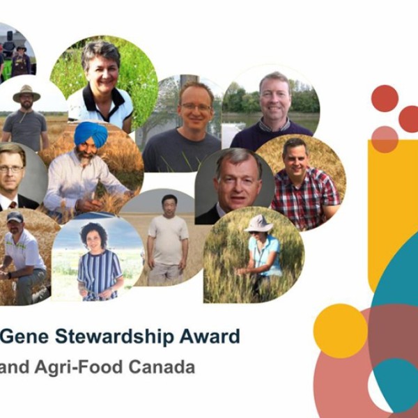 2021 Gene Stewardship Award Agriculture and Agri-Food Canada 