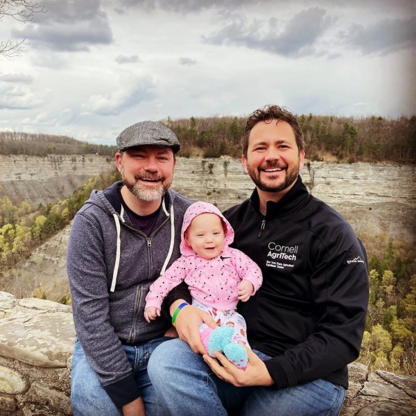 Jason Londo and his family