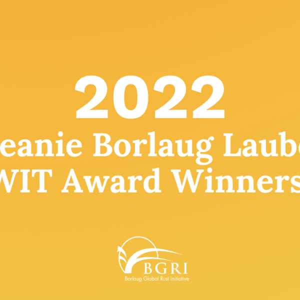 2022 Jeanie Borlaug Laube WIT Award Winners  BGRI