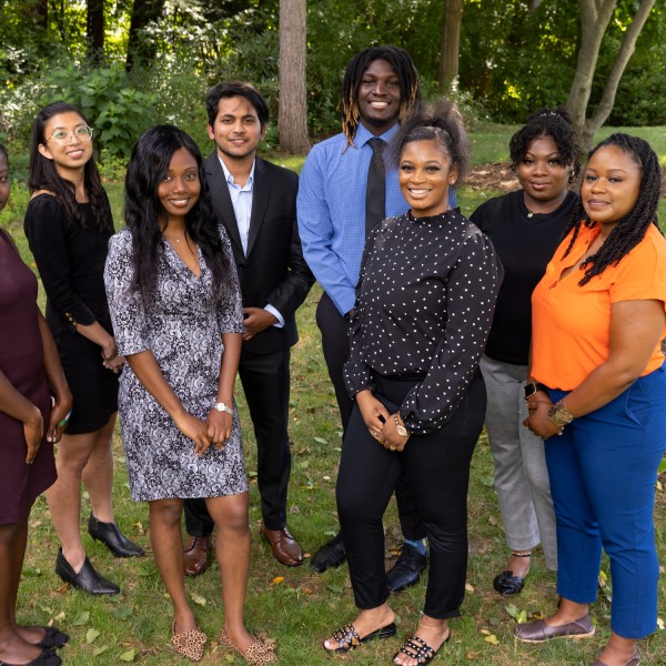 Group photo of 8 fellows