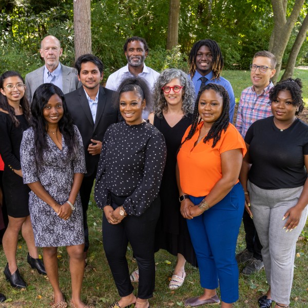 Group of fellows and faculty