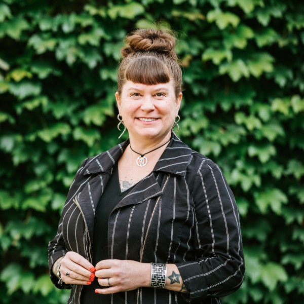 A headshot of Corrie Moreau