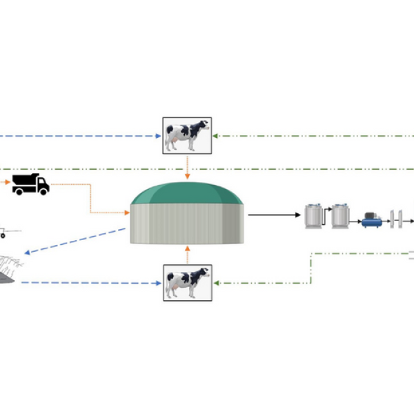 anaerobic digester diagram
