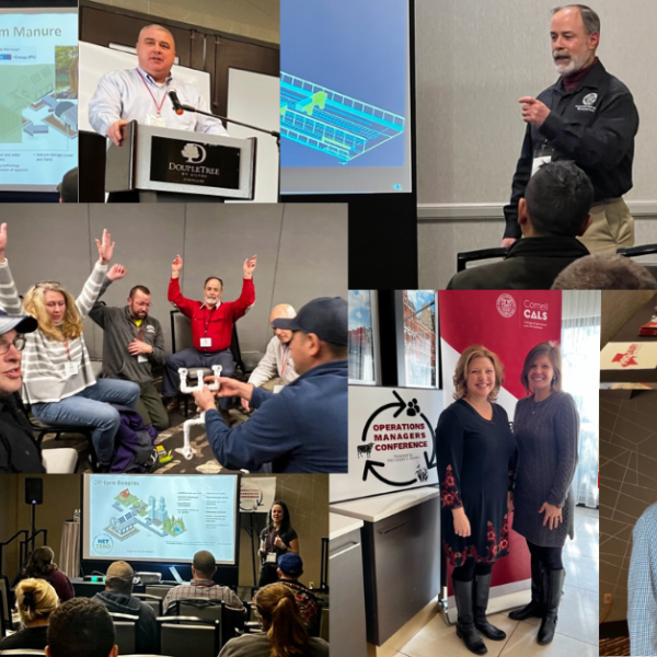 Collage of presenters at Operations Managers Conference 2023