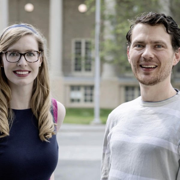 Julia Nolte and Ewan Robinson