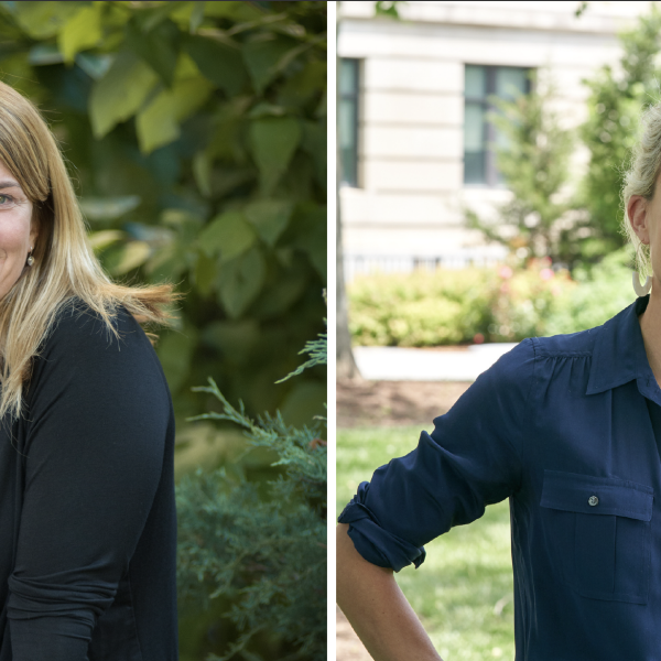 Sahara Byrne and Sarah Giroux