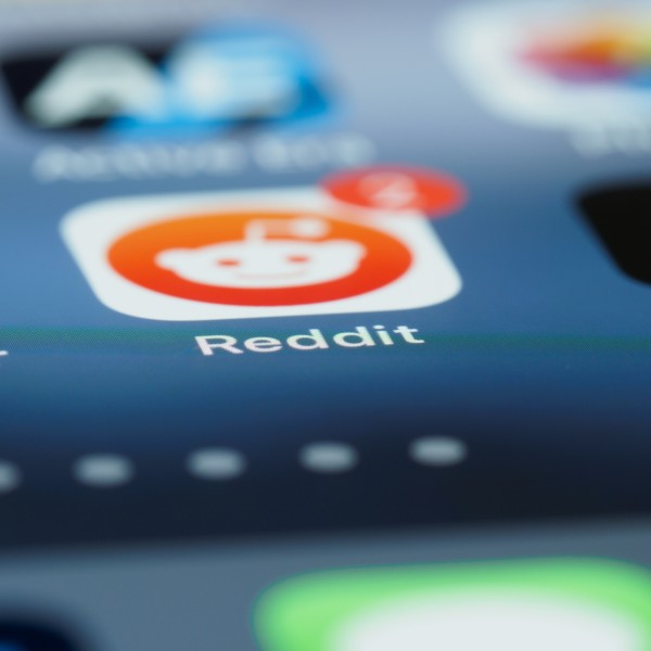 The Reddit app on a phone screen