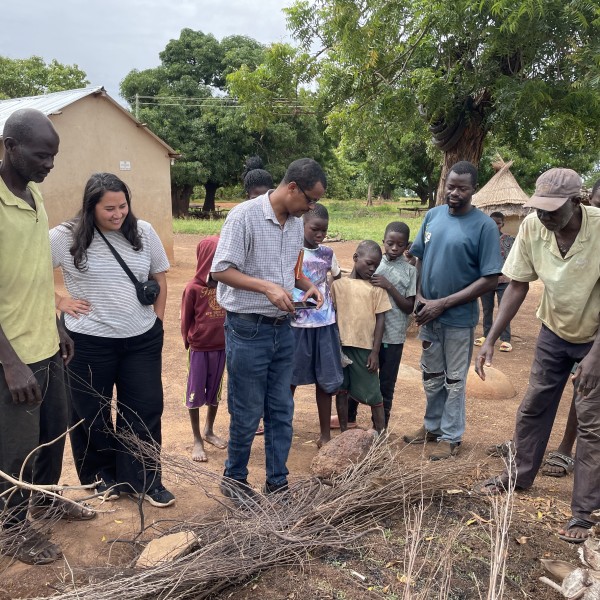 Group conducts fieldwork in Ghana