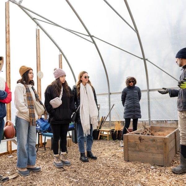 Group tours greenhouse
