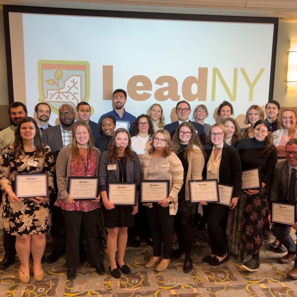 Group photo at graduation ceremony