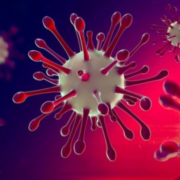 Illustration of the covid virus