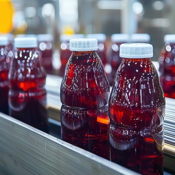 Fresh cranberry juice