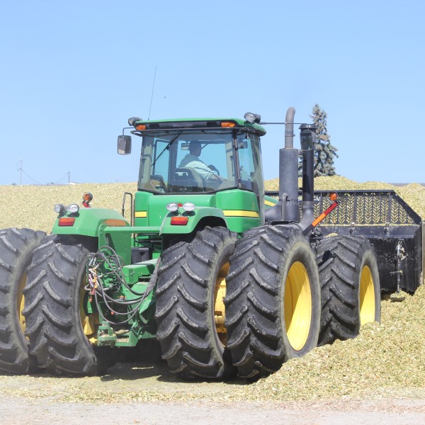 A tracker in the fields