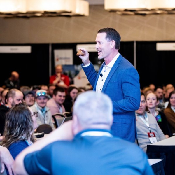 Jason A. Hunt speaks at 2026 Northeast Dairy Management Conference