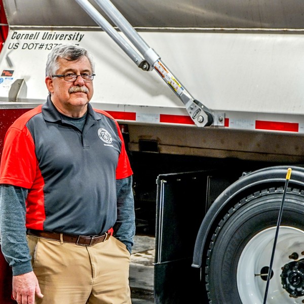 schied with salt truck